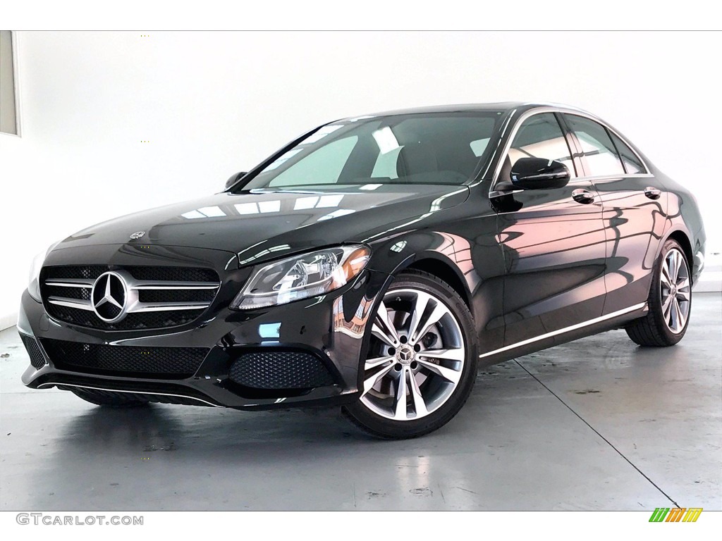 Black 2018 Mercedes-Benz C 300 Sedan Exterior Photo #141229720