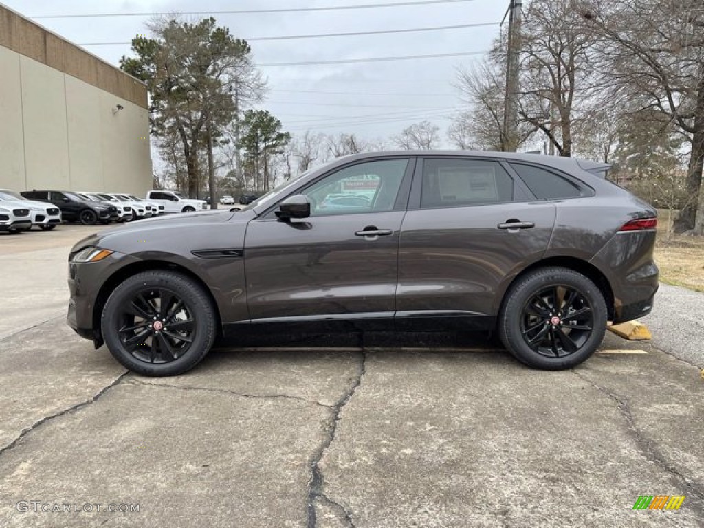 Charente Gray 2021 Jaguar F-PACE P340 S Exterior Photo #141230170