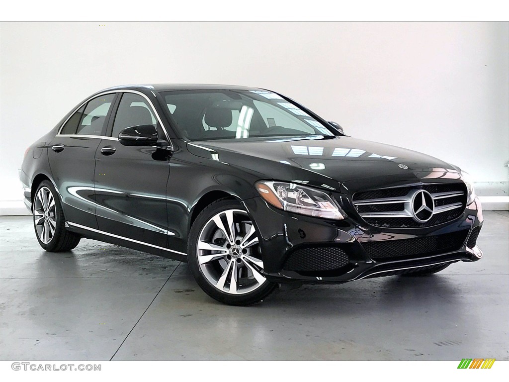 Black 2018 Mercedes-Benz C 300 Sedan Exterior Photo #141230227