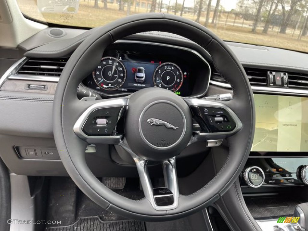 2021 Jaguar F-PACE P340 S Steering Wheel Photos