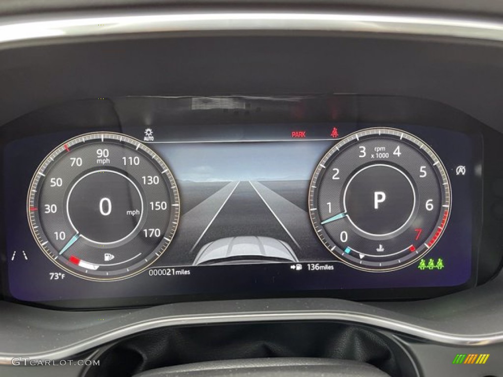 2021 Jaguar F-PACE P340 S Gauges Photos