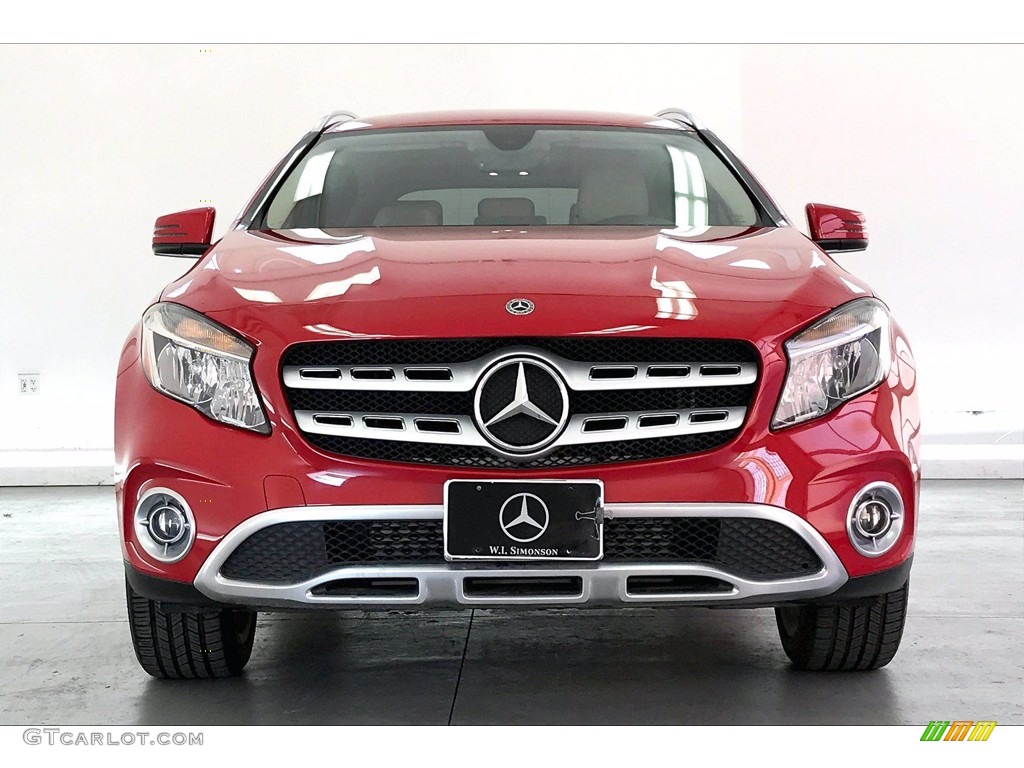 2019 GLA 250 - Jupiter Red / Sahara Beige photo #2