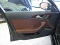 Nougat Brown Door Panel Photo for 2017 Audi A6 #141231981