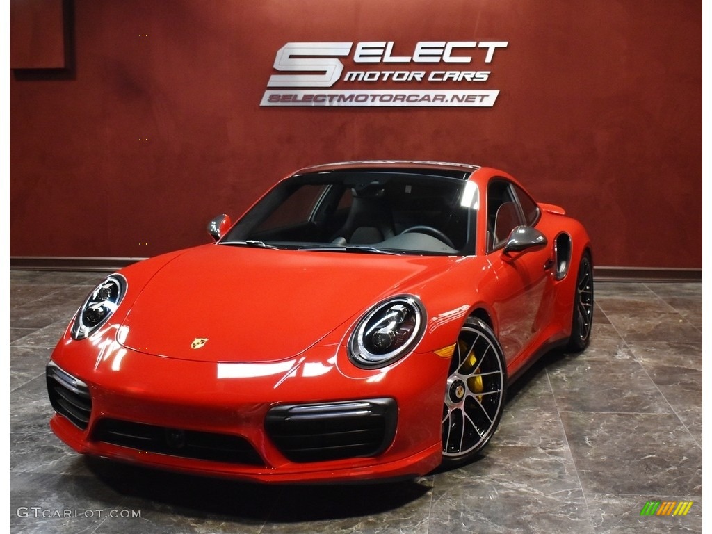 Carmine Red Porsche 911