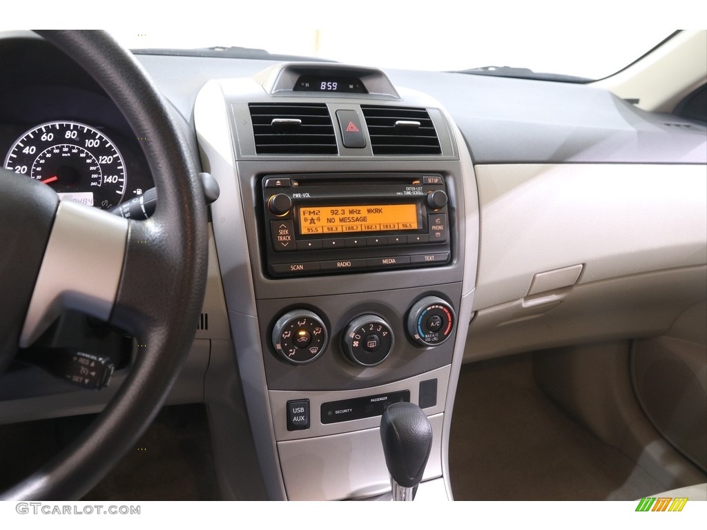 2012 Corolla LE - Sandy Beach Metallic / Bisque photo #9