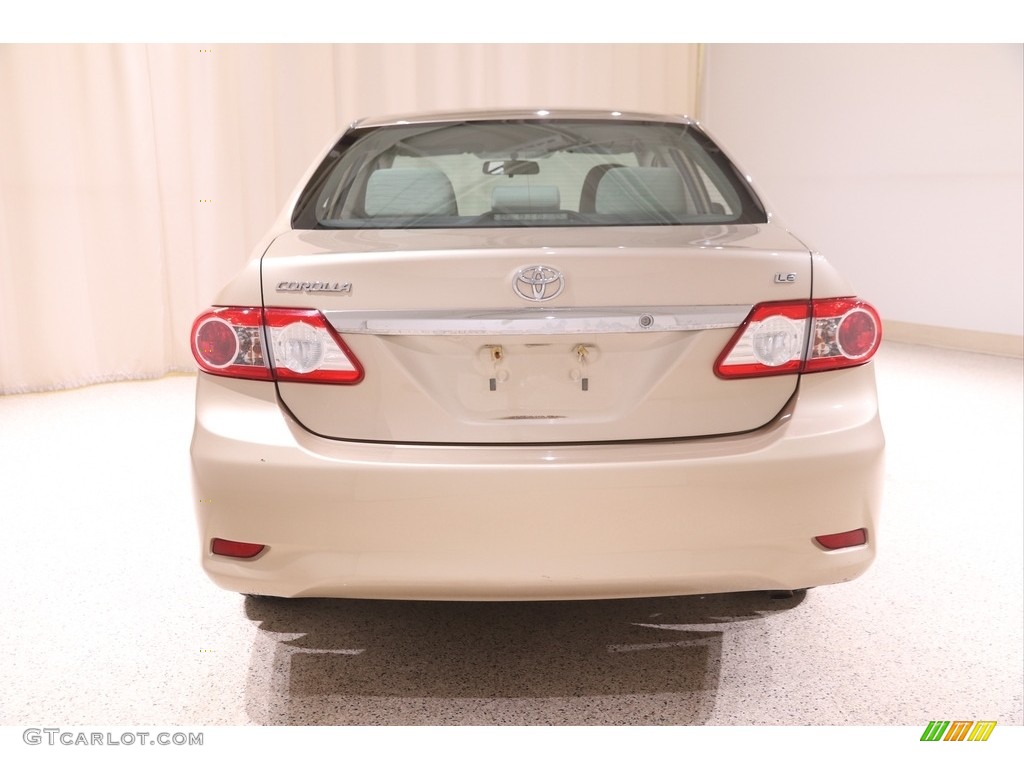 2012 Corolla LE - Sandy Beach Metallic / Bisque photo #16