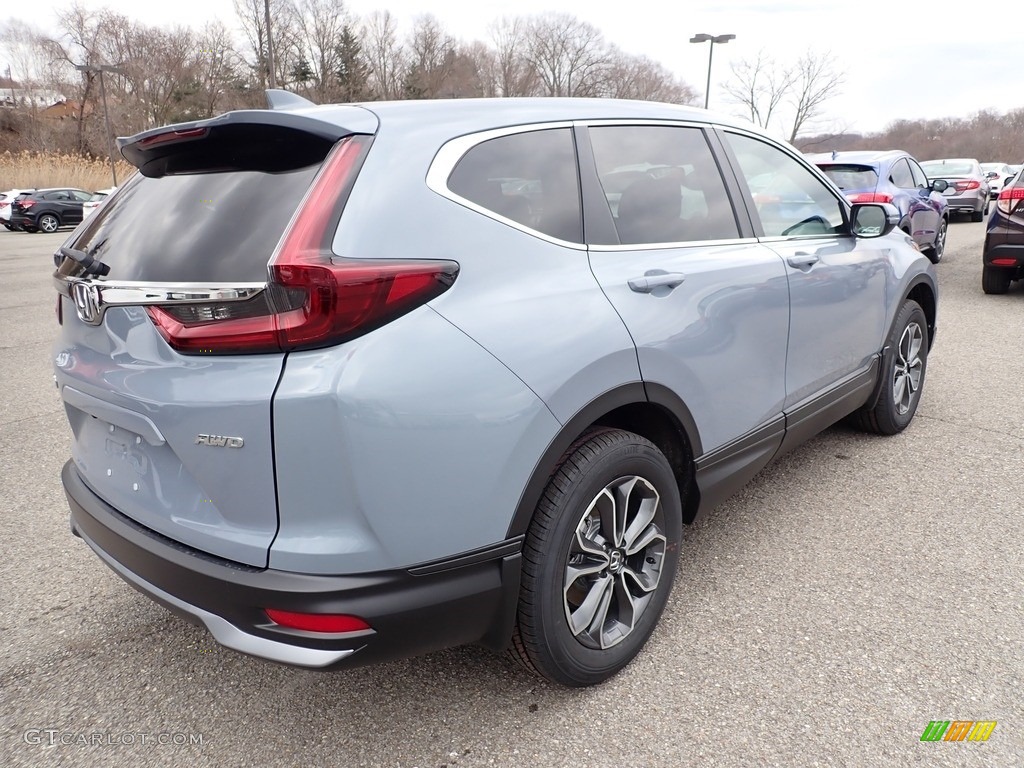 2021 CR-V EX-L AWD - Sonic Gray Pearl / Black photo #4