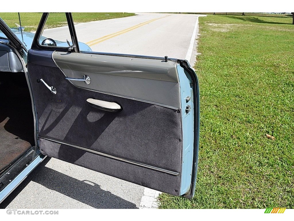 1951 Ford Victoria Sedan Gray Door Panel Photo #141235826