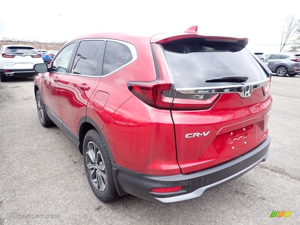 2021 CR-V EX-L AWD - Radiant Red Metallic / Gray photo #2