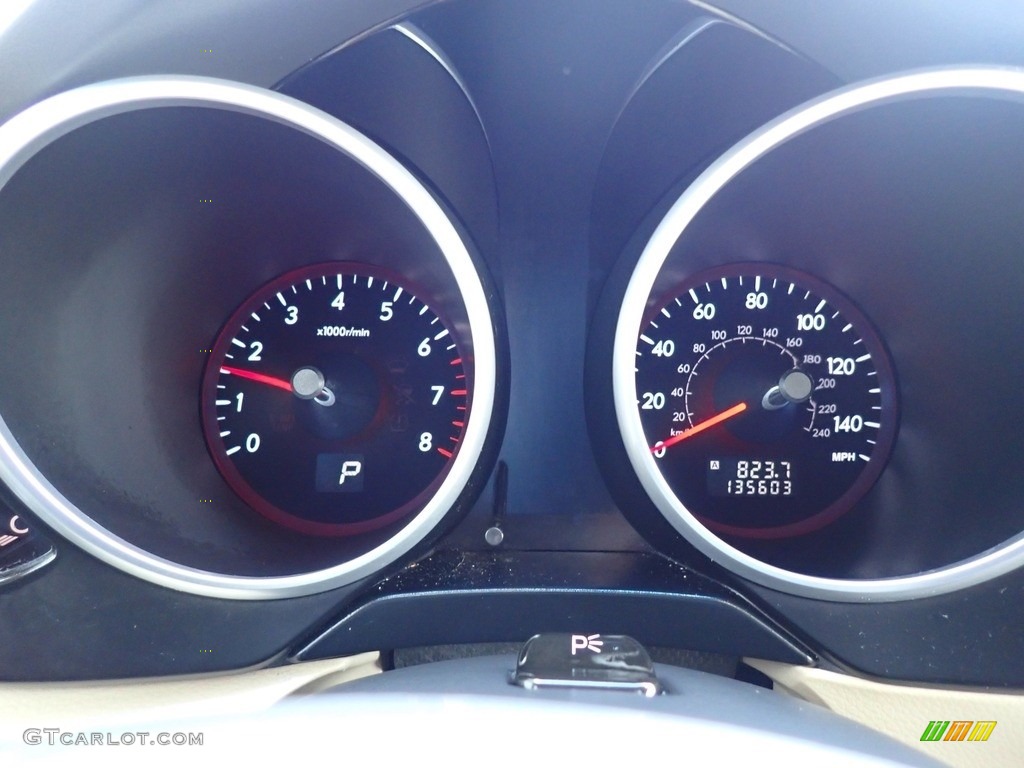 2011 Tribeca 3.6R Limited - Sky Blue Metallic / Desert Beige photo #23