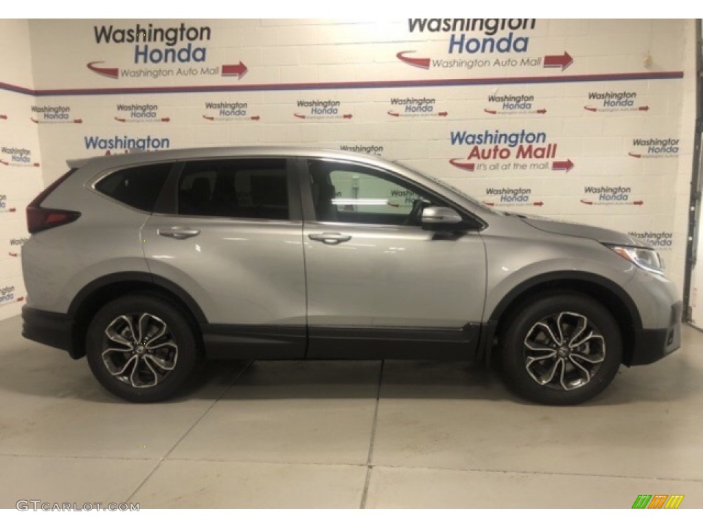 2021 CR-V EX AWD - Lunar Silver Metallic / Gray photo #2