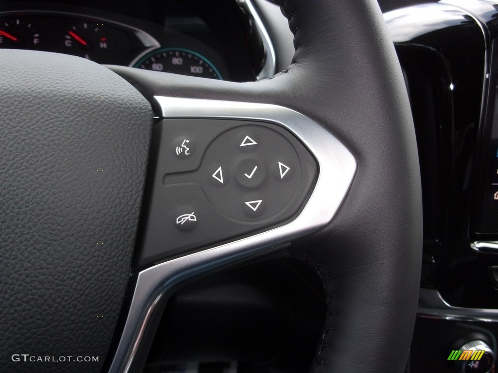 2021 Chevrolet Traverse RS AWD Jet Black Steering Wheel Photo #141236006