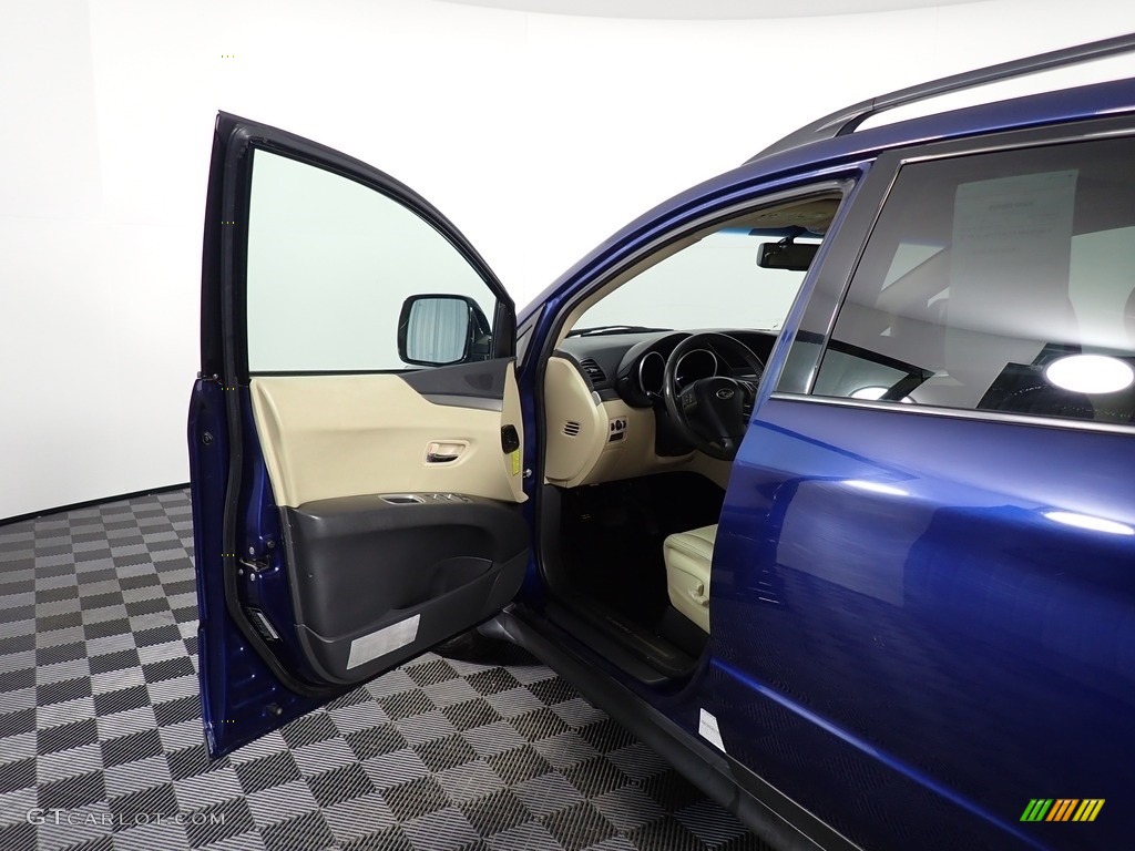 2011 Tribeca 3.6R Limited - Sky Blue Metallic / Desert Beige photo #32