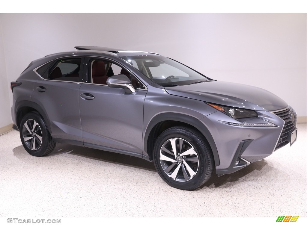 Nebula Gray Pearl 2018 Lexus NX 300 AWD Exterior Photo #141236630