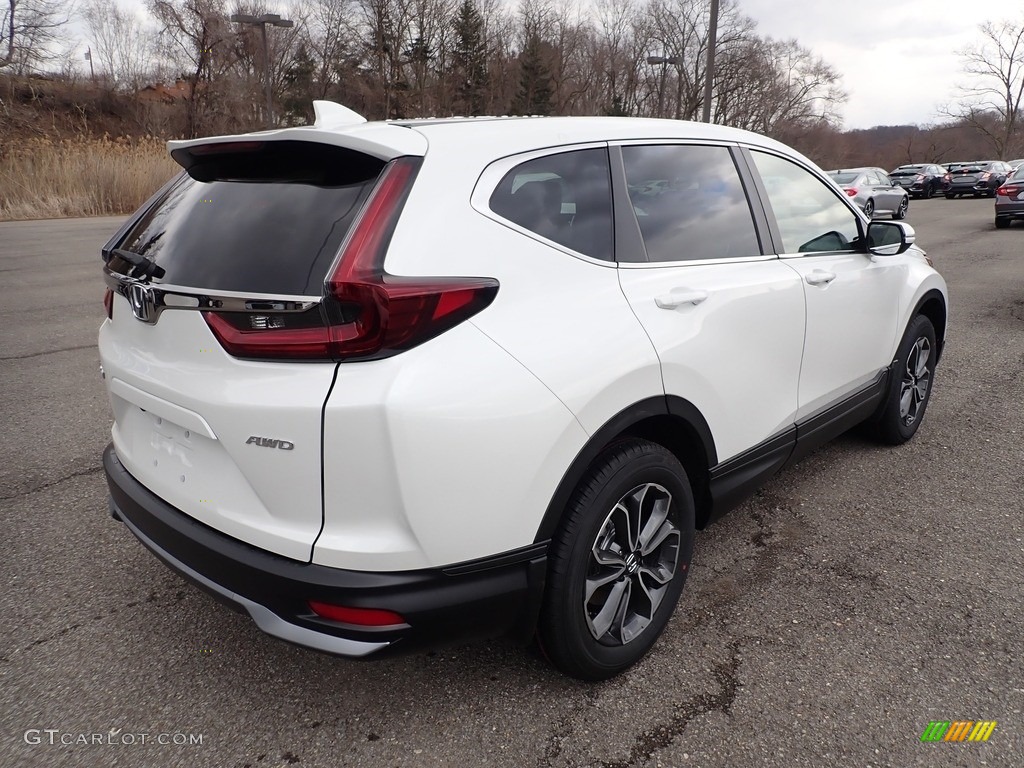 2021 CR-V EX AWD - Platinum White Pearl / Ivory photo #3