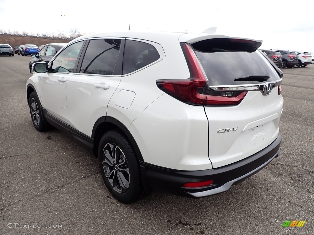 2021 CR-V EX AWD - Platinum White Pearl / Ivory photo #6