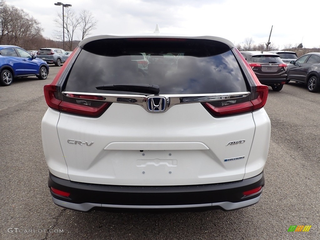 2021 CR-V EX-L AWD Hybrid - Platinum White Pearl / Ivory photo #3