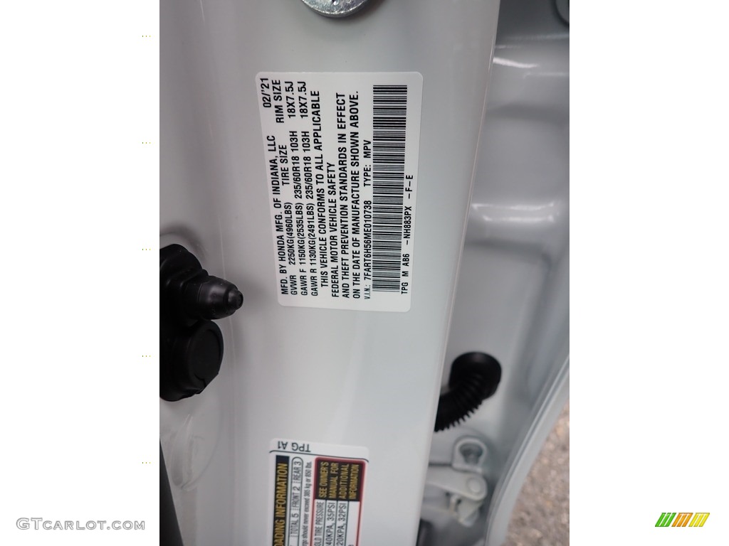 2021 CR-V EX-L AWD Hybrid - Platinum White Pearl / Ivory photo #12