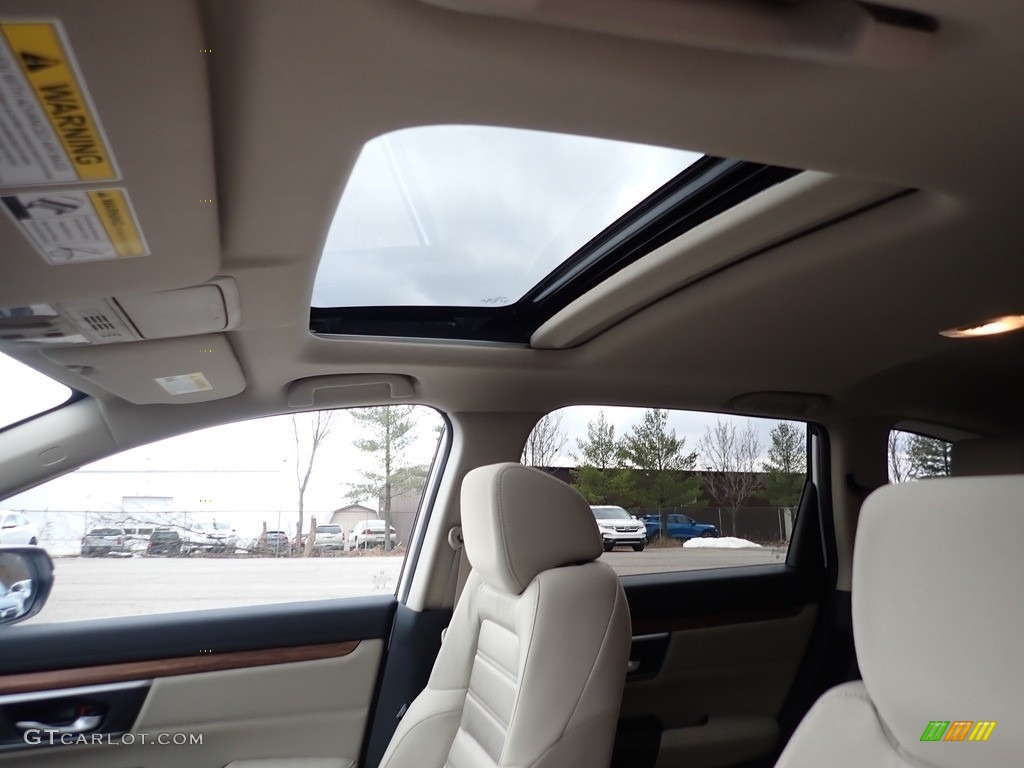 2021 CR-V EX-L AWD Hybrid - Platinum White Pearl / Ivory photo #13