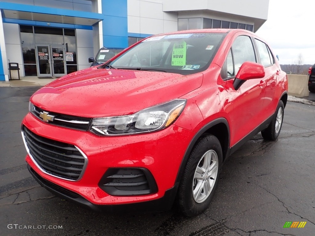 2020 Trax LS AWD - Red Hot / Jet Black photo #2