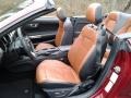 Tan 2019 Ford Mustang EcoBoost Convertible Interior Color