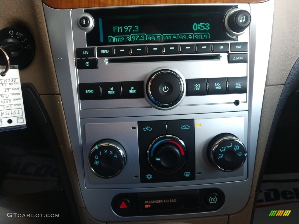 2010 Malibu LT Sedan - Gold Mist Metallic / Cocoa/Cashmere photo #23