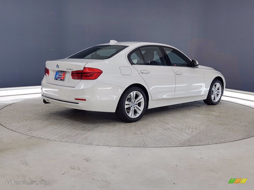 2018 3 Series 330i Sedan - Mineral White Metallic / Black photo #5