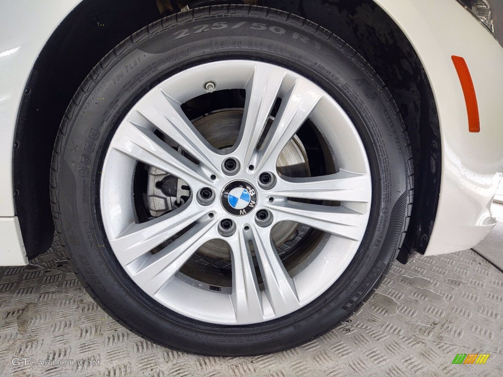 2018 3 Series 330i Sedan - Mineral White Metallic / Black photo #6