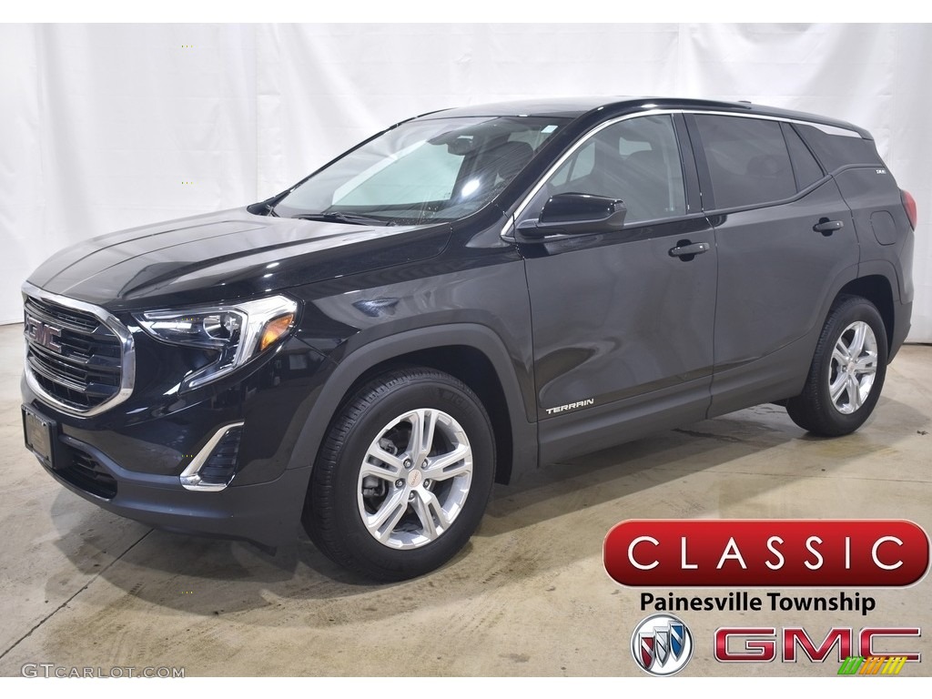 2019 Terrain SLE - Ebony Twilight Metallic / Jet Black photo #1