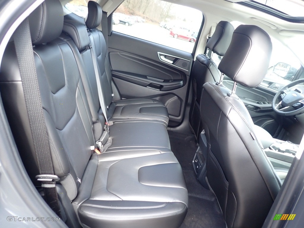2021 Ford Edge Titanium AWD Rear Seat Photo #141240794