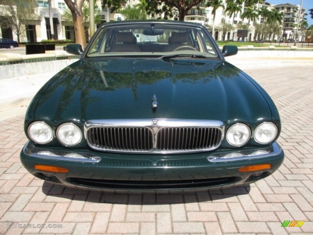 1998 XJ XJ8 - British Racing Green / Oatmeal photo #15