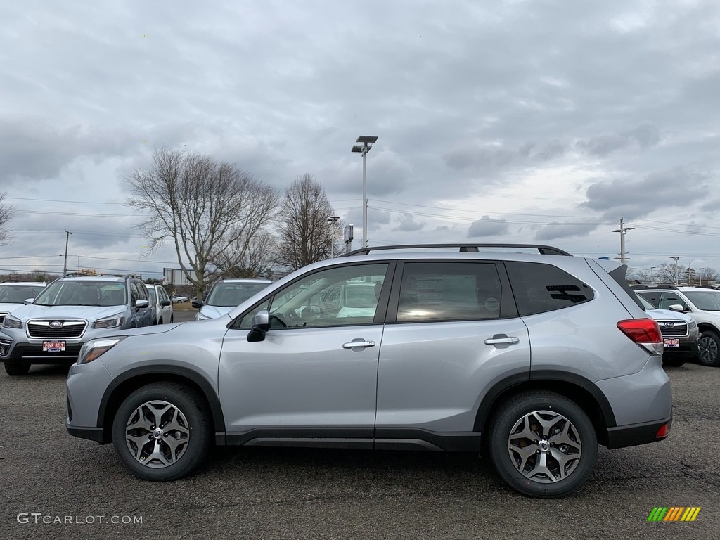 Ice Silver Metallic 2021 Subaru Forester 2.5i Premium Exterior Photo #141241268