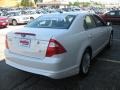 2010 White Platinum Tri-coat Metallic Ford Fusion Hybrid  photo #2