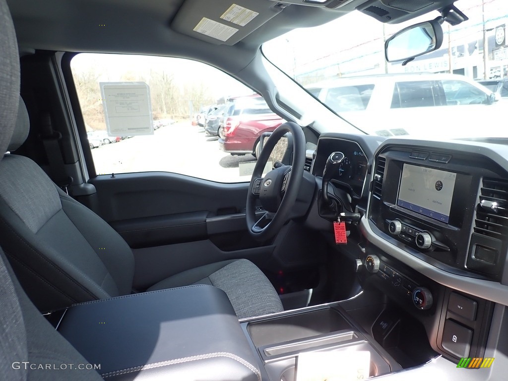 2021 F150 XLT SuperCab 4x4 - Oxford White / Medium Dark Slate photo #11