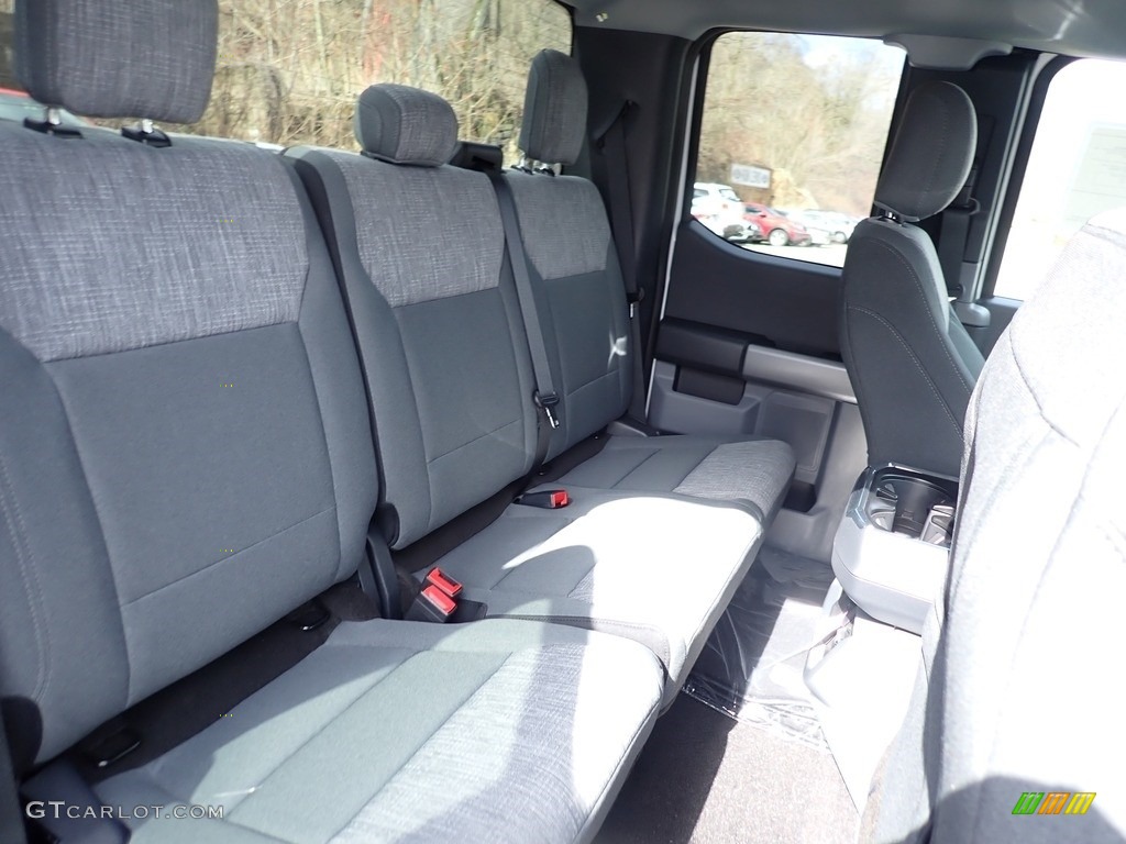 2021 F150 XLT SuperCab 4x4 - Oxford White / Medium Dark Slate photo #12