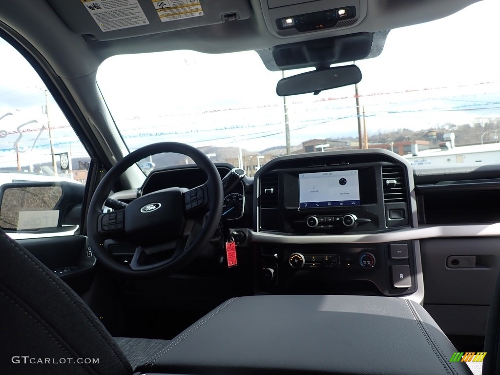 2021 F150 XLT SuperCab 4x4 - Oxford White / Medium Dark Slate photo #13