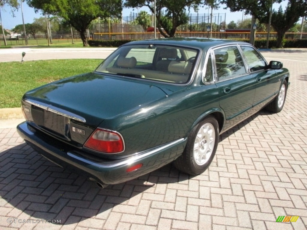 1998 XJ XJ8 - British Racing Green / Oatmeal photo #43
