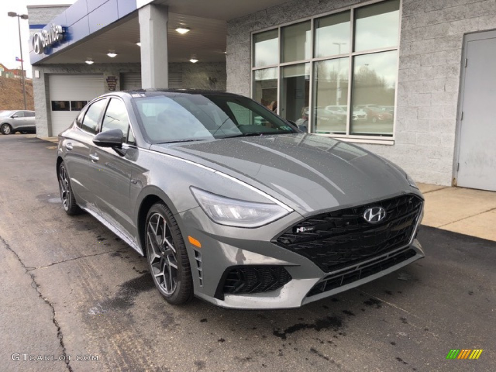2021 Hampton Gray Hyundai Sonata N Line 141234463 Car