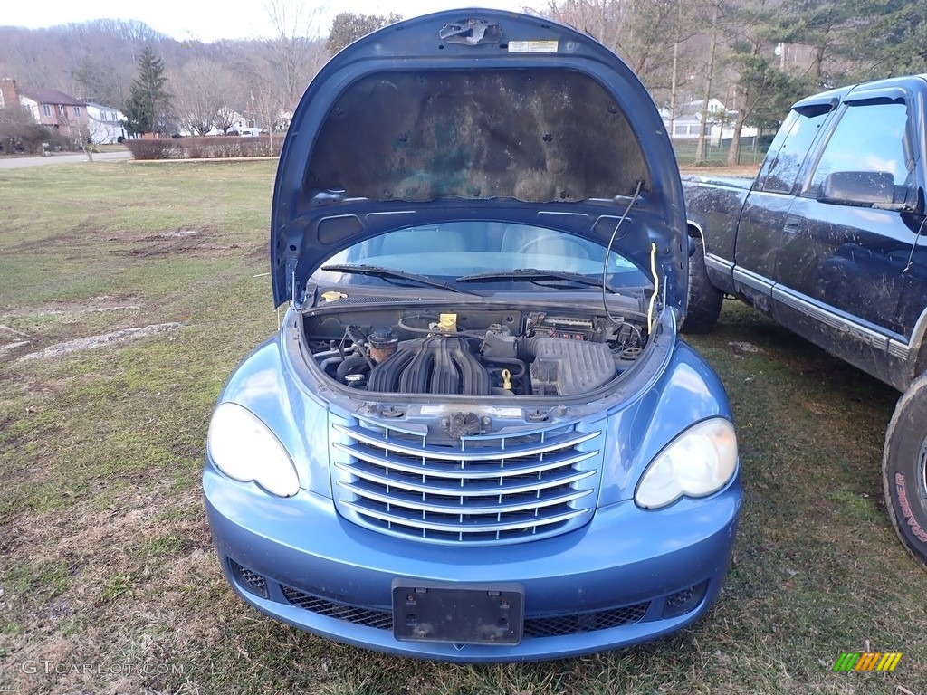 2006 PT Cruiser Convertible - Marine Blue Pearl / Pastel Slate Gray photo #5