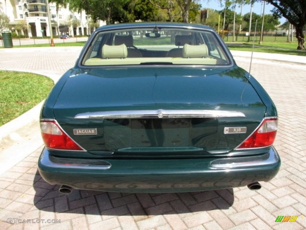 1998 XJ XJ8 - British Racing Green / Oatmeal photo #50