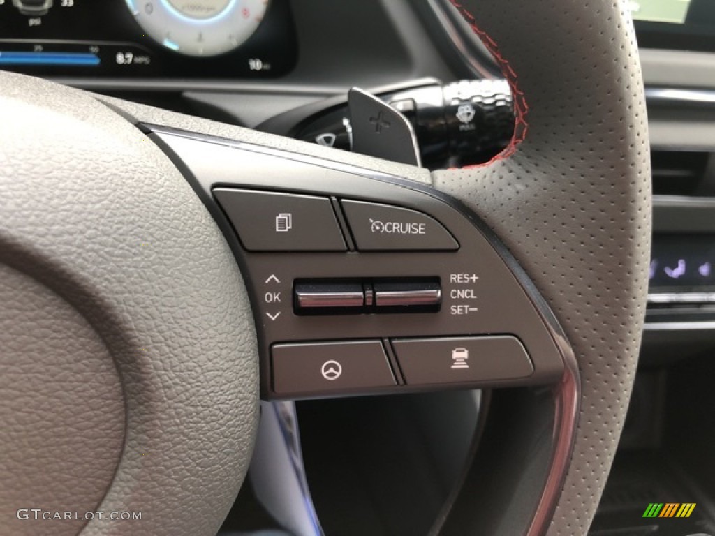 2021 Hyundai Sonata N Line Steering Wheel Photos