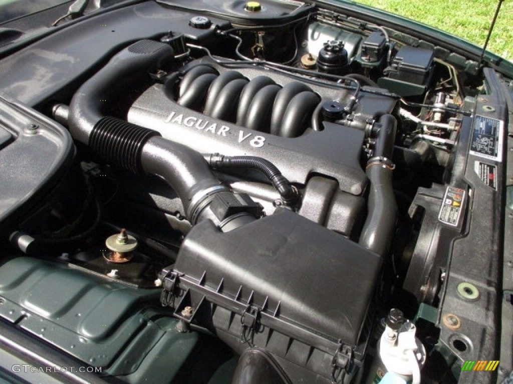 1998 XJ XJ8 - British Racing Green / Oatmeal photo #63