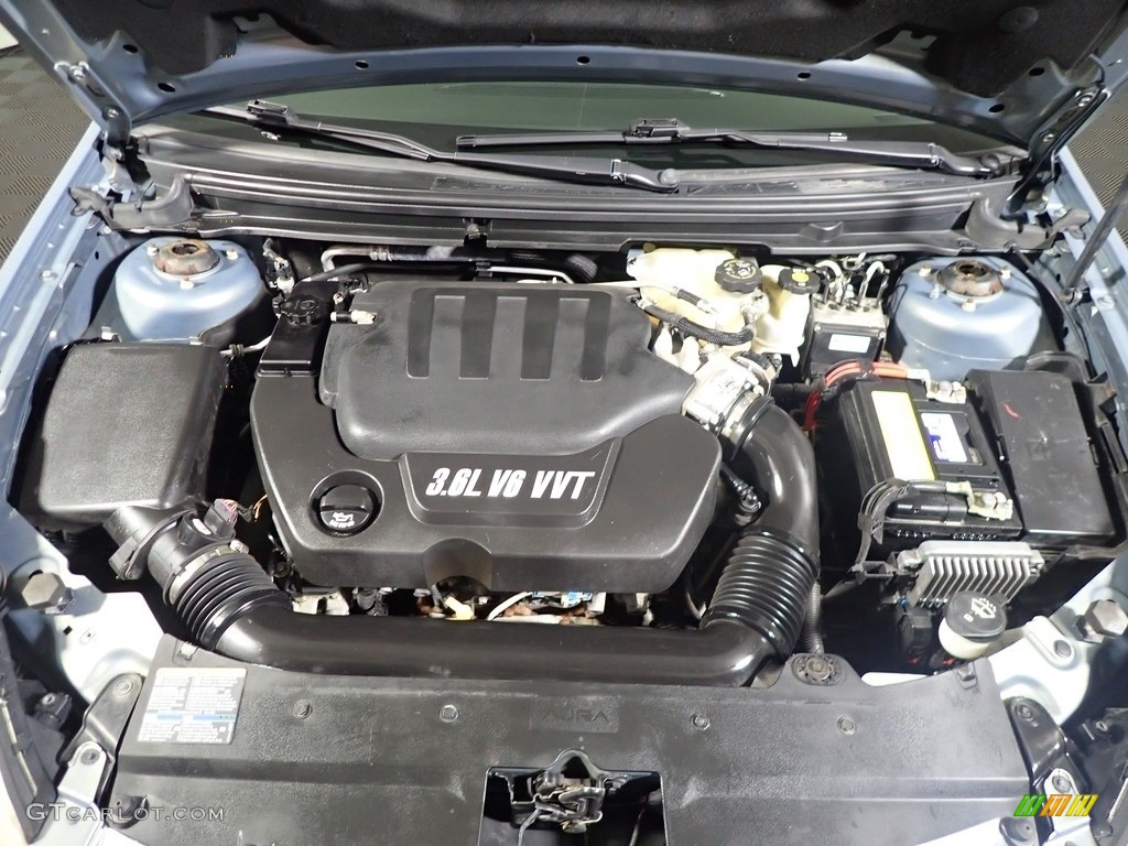 2009 Aura XR V6 - Quicksilver / Gray photo #7
