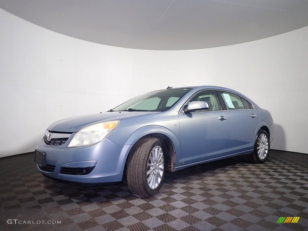 2009 Aura XR V6 - Quicksilver / Gray photo #8