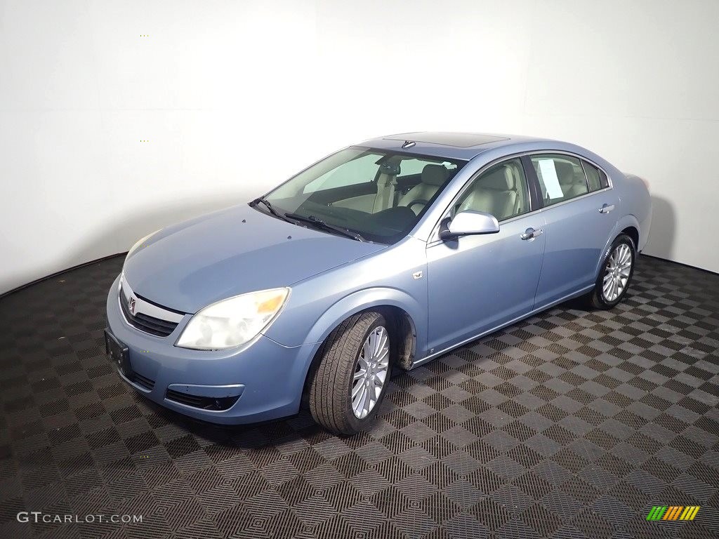 2009 Aura XR V6 - Quicksilver / Gray photo #9