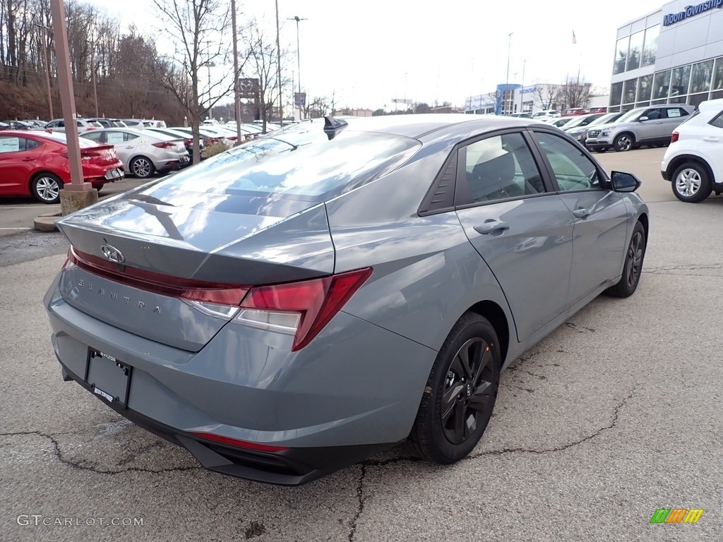 2021 Elantra SEL - Electric Shadow / Medium Gray photo #2
