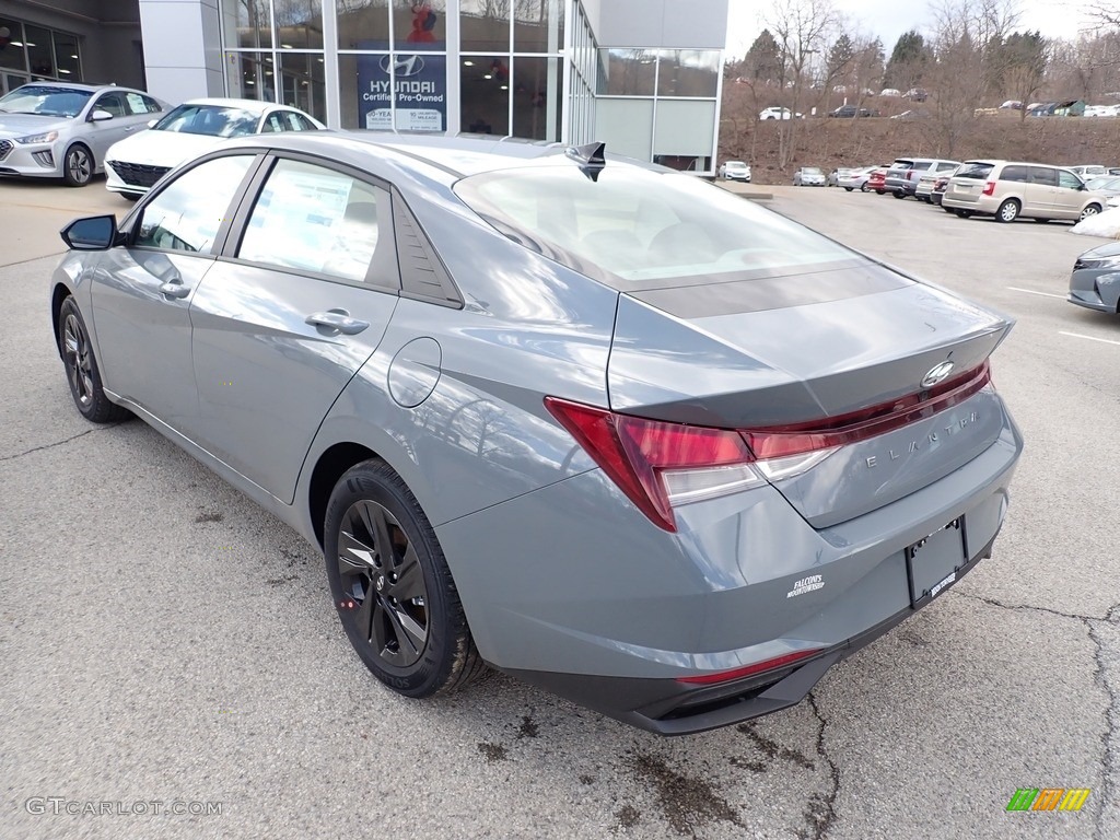 2021 Elantra SEL - Electric Shadow / Medium Gray photo #6