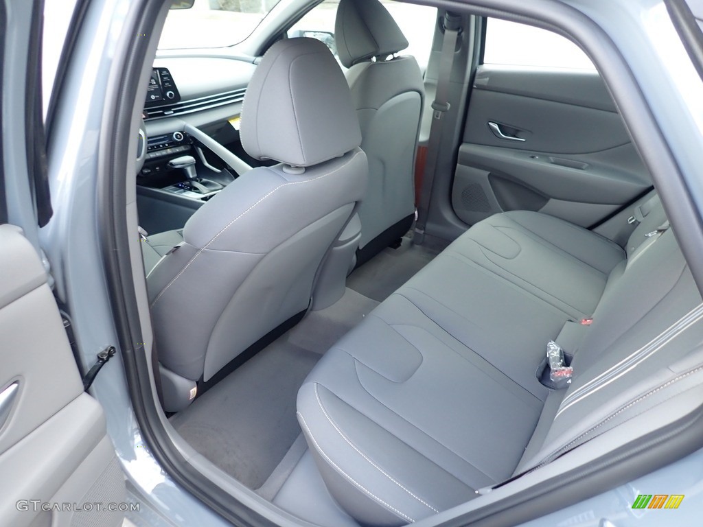2021 Elantra SEL - Electric Shadow / Medium Gray photo #8