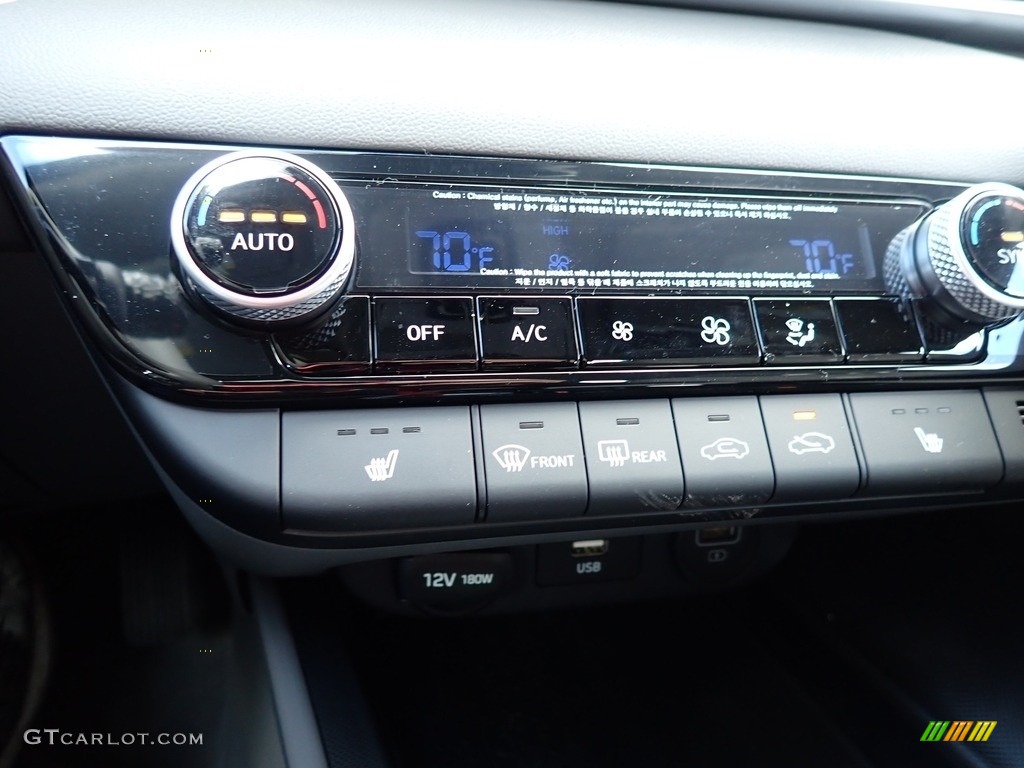 2021 Elantra SEL - Electric Shadow / Medium Gray photo #15