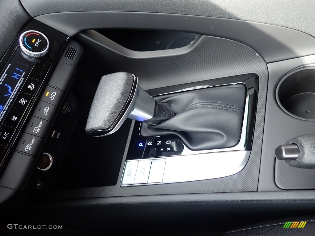 2021 Elantra SEL - Electric Shadow / Black photo #14